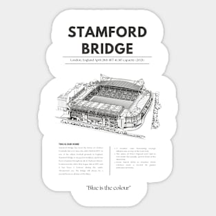 Stamford Bridge Stadium Sticker